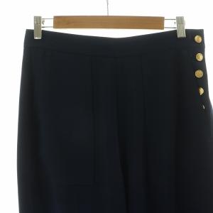 POLO RALPH LAUREN ワイドパンツ バギー サイドボタン 金ボタン 4 ネイビー 211846916001 /NQ