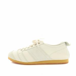 イデア idea スニーカー シューズ スエード レザー 24.0cm 白 ホワイト 1132 /YT