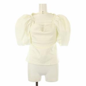 コンビ パフスリ トップ ストレッチ ポンチ カットソー 半袖 M 白 ホワイト 21221415122