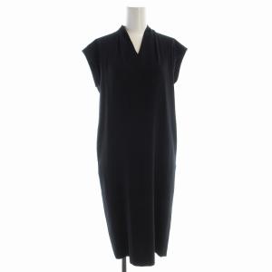 decade ワンピース ひざ丈 ノースリーブ 30 紺 ネイビー OPCXSS0712 /EE