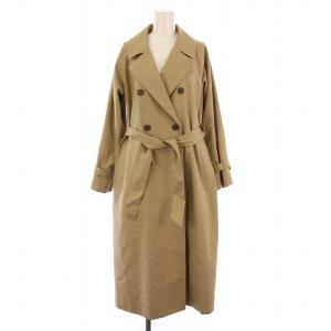 22AW トレンチコート ロング ベルト付き 34 ベージュ H5A02-832-40 /BM
