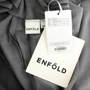 ENFOLD 24AW SIDE TUCK WIDE PANTS