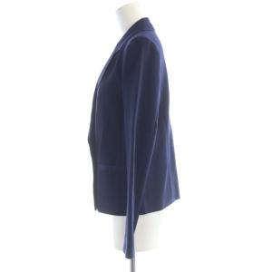 LANVIN en Bleu タグ付き テーラードジャケット ダブル アウター 38 紺 ネイビー 3726209 /RO