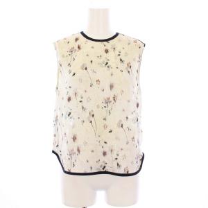 mame 刺繍入りノースリーブトップス　サイズ1 Mame Kurogouchi(マメ クロゴウチ)】 Embroidered Camisole Top