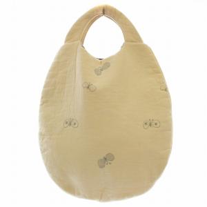 mina perhonen egg bag wa9319 choucho エッグバッグ ハンドバッグ 蝶々 刺繍 アイボリー /G