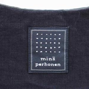 mina perhonen egg bag エッグバッグ ws9179 tanpopo タンポポ 刺繍 ネイビー 紺 /G