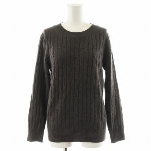 ニット セーター 長袖 カシミヤ 2 グレー 578-7263018 /AN20