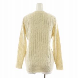 MARGARET HOWELL ニット セーター 長袖 カシミヤ 2 白 ホワイト 578-7263018 /AN21