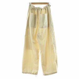 IENA 24AW ブライト パラシュートパンツ ジョガー イージー 36 ベージュ 24030900404130