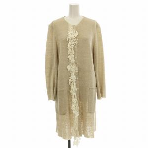 nostalgia リネン カーディガン SS8660 38 ベージュ