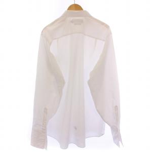 RALPH LAUREN BLAKE カジュアルシャツ 長袖 レギュラーカラー ロゴ 刺繍 ワンポイント L 白 ホワイト /BB