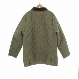 MACKINTOSH キルティングジャケット 中綿 アウター 襟コーデュロイ 40 カーキ /OR