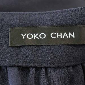 YOKO CHAN YOKOCHAN テーパードパンツ YCP-519-048 スラックス 36 ネイビー 紺 /G