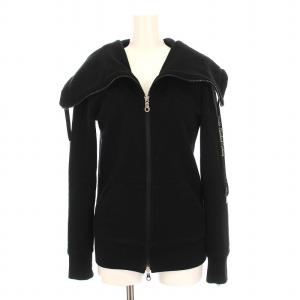 ジップアップパーカー スウェット 長袖 36 黒 0508-290-173 /YM
