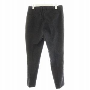 junhashimoto ナノ ライブラリー nano LIBRARY パンツ ジッパーフライ ウール L グレー NUS73LP160H0