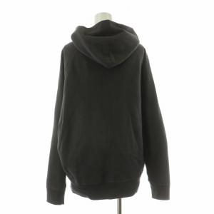 DRESSTERIOR プレスコットンフードプルオーバー パーカー 長袖 フーディー 38 チャコールグレー 085-13027