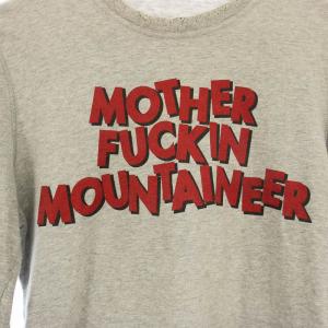 DSQUARED2 Tシャツ カットソー 長袖 ロンT ロゴ ダメージ加工 S グレー 赤 レッド  71XM321 /OR