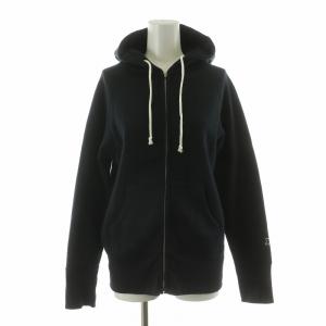 ジップアップパーカー ジャケット スウェット フーディー 長袖 4 ブラック 085-13301 /NQ