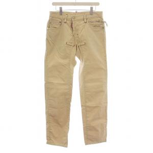 チノパン チノ パンツ ダメージ加工 ボタンフライ 44 ベージュ /G