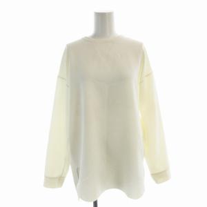 カットソー Tシャツ チュニック 長袖 36 白 ホワイト WG1022104A010 /EE