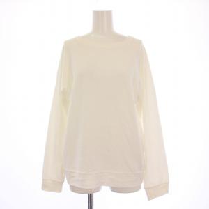 23AW スラブベア天竺プルオーバー カットソー スウェット 長袖 クルーネック ストレッチ 無地 F