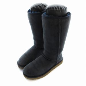 クラシック トール ムートンブーツ スエード ロング 5.5 25.5cm 青 ブルー 5815 /EE