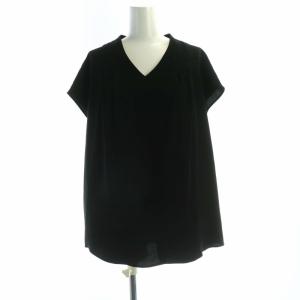 STRETCH CANVAS LINDRAYIA B ノーカラージャケット ボタンレス