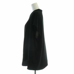 Theory FLOW ANDA シャツ ブラウス Vネック ノースリーブ 38 黒 ブラック 03-0208256-050-038