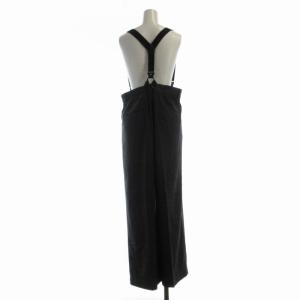 JOURNAL STANDARD relume 24AW サスペンダーワイドパンツ ストライプ フルレングス 38 グレー 24030462709030