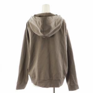 Theory 22SS VIS PONTE HOODIE パーカー ジップアップ M 茶 ブラウン 2103014 /AN13