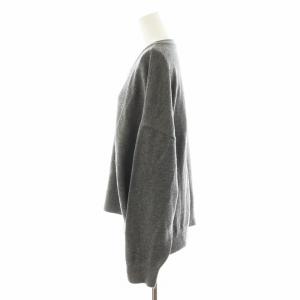 EVERYDAY I LIKE 22AW Basic V ニット セーター 長袖 ウール グレー 22080500820030 /AN16