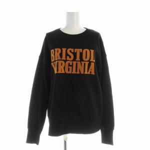 BRISTOL VIRGINIA スウェット トレーナー 長袖 F 黒 ブラック 24070912601030