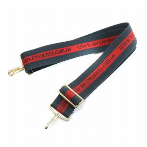 BAG STRAP バッグストラップ ショルダーストラップ ロゴ ネイビー レッド /NQ