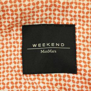 MAX MARA WEEKEND LINE コーデュロイ ダッフルコート 50860533000 中綿 ジャケット 42 オレンジ /G