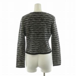 TOCCA LOLLIPOP ニットジャケット セットアップ フレアスカート ツイード フォーマル ひざ丈 長袖 XS