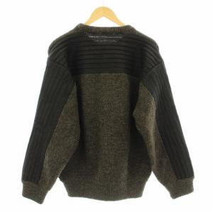 ISSEY MIYAKE MEN 80s 筆タグ ニット F ブラウン