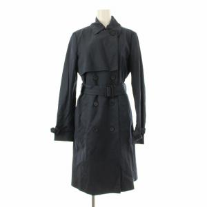 トレンチコート 無地 S 紺 ネイビー 01-3109600 /OR