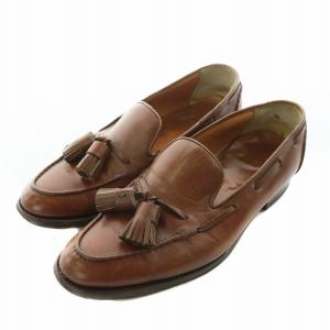 ローファー タッセル ドレスシューズ レザー 24.5 キャメル 2586A101310 /NQ