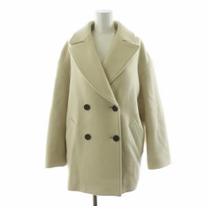 23AW スーパー140ビーバーミドルPコート ピーコート アウター ショート F アイボリー RA37-27K704