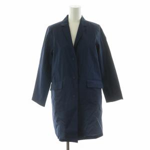 シャープエンドチェスターコート アウター ロング M ネイビー NPW11652 /NQ