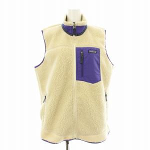 CLASSIC RETRO-X VEST クラシック レトロベスト ボア フリース ジップアップ L アイボリー