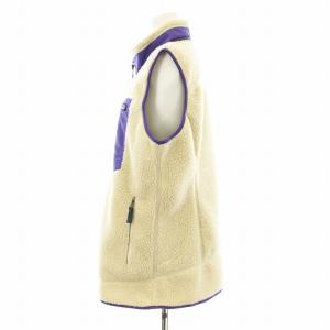 Patagonia CLASSIC RETRO-X VEST クラシック レトロベスト ボア フリース ジップアップ L アイボリー