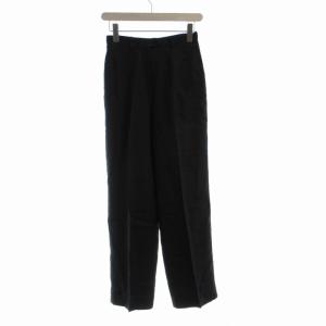 スラックスパンツ 麻 リネン混 フルレングス USA6 グレー 3271273 /RO