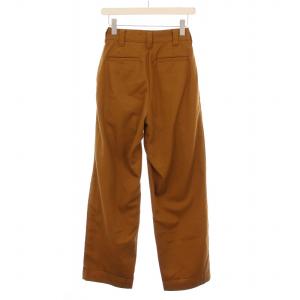 Shinzone トムボーイパンツ ワイドパンツ ジップフライ 32 茶 20AMSPA64 /BM