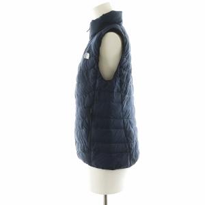 THE NORTH FACE サンダーベスト THUNDER VEST ダウンベスト ロゴ M 紺 ネイビー NYW31604 /AN35