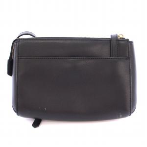 MARC JACOBS ショルダーバッグ レザー ロゴ 装飾 黒 ブラック /BB