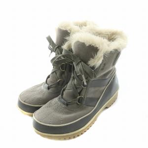 Tivoli II Boots ムートンブーツ ショート スエード ファー US7 24cm グレー 1567031052