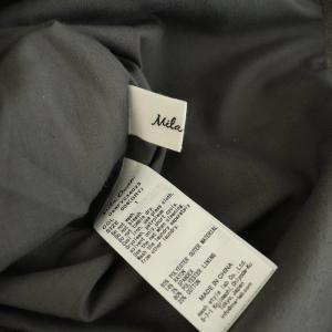 MILA OWEN MILAOWEN 23AW フラップPK付テーラードベスト ジレ 1 グレー /MY OS