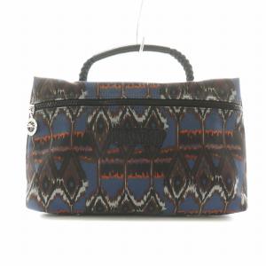 ハンドバッグ ポーチ 総柄 プリント マルチカラー L2524649006 /NQ