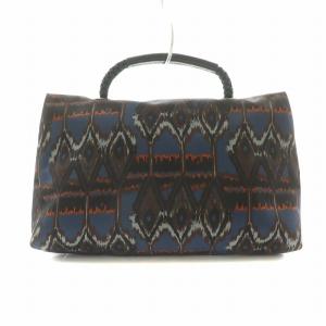 Longchamp ハンドバッグ ポーチ 総柄 プリント マルチカラー L2524649006 /NQ